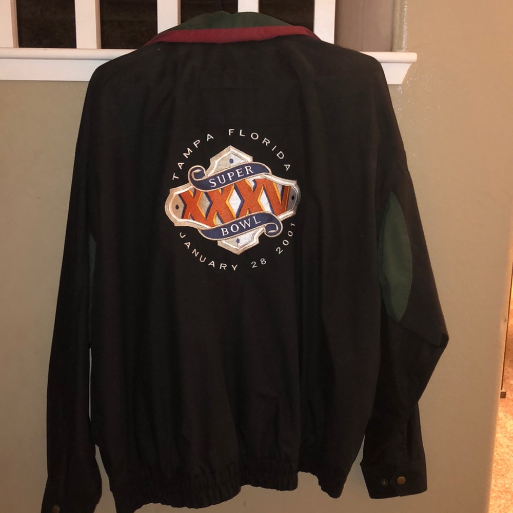 Super Bowl 35 Miller beer 2001 jacket